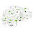 Food Storage - Set of 9 Containers and 9 Lids