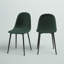Chaise d'appoint rembourré moderne de style Mid-Century Elzada-363278953-363278944
