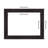 Furniture Espresso Framed Dry Erase Magnetic Board Organization Boards-1756323766
