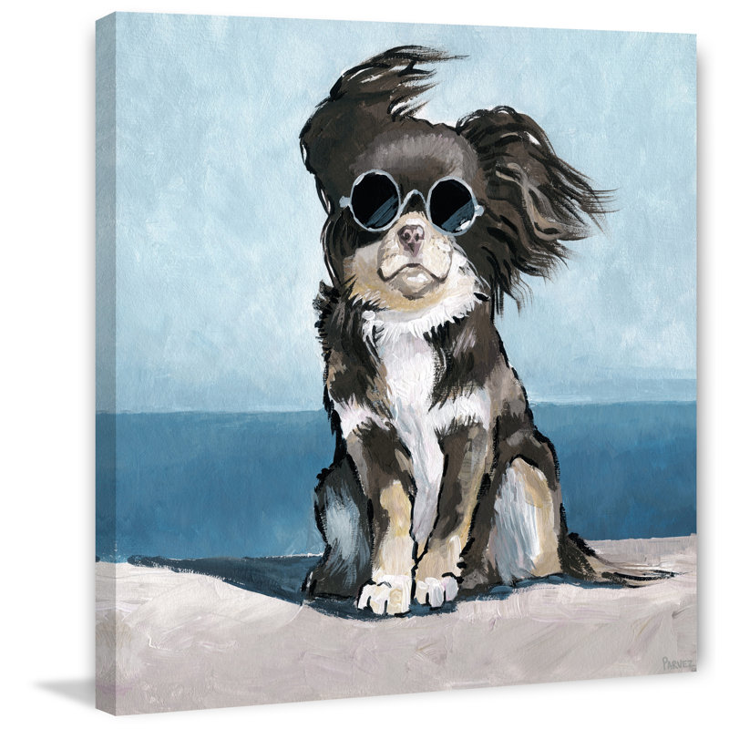 Flowy Fur by Parvez Taj - Wrapped Canvas Painting, 66 cm H x 66 cm W x 4 cm D