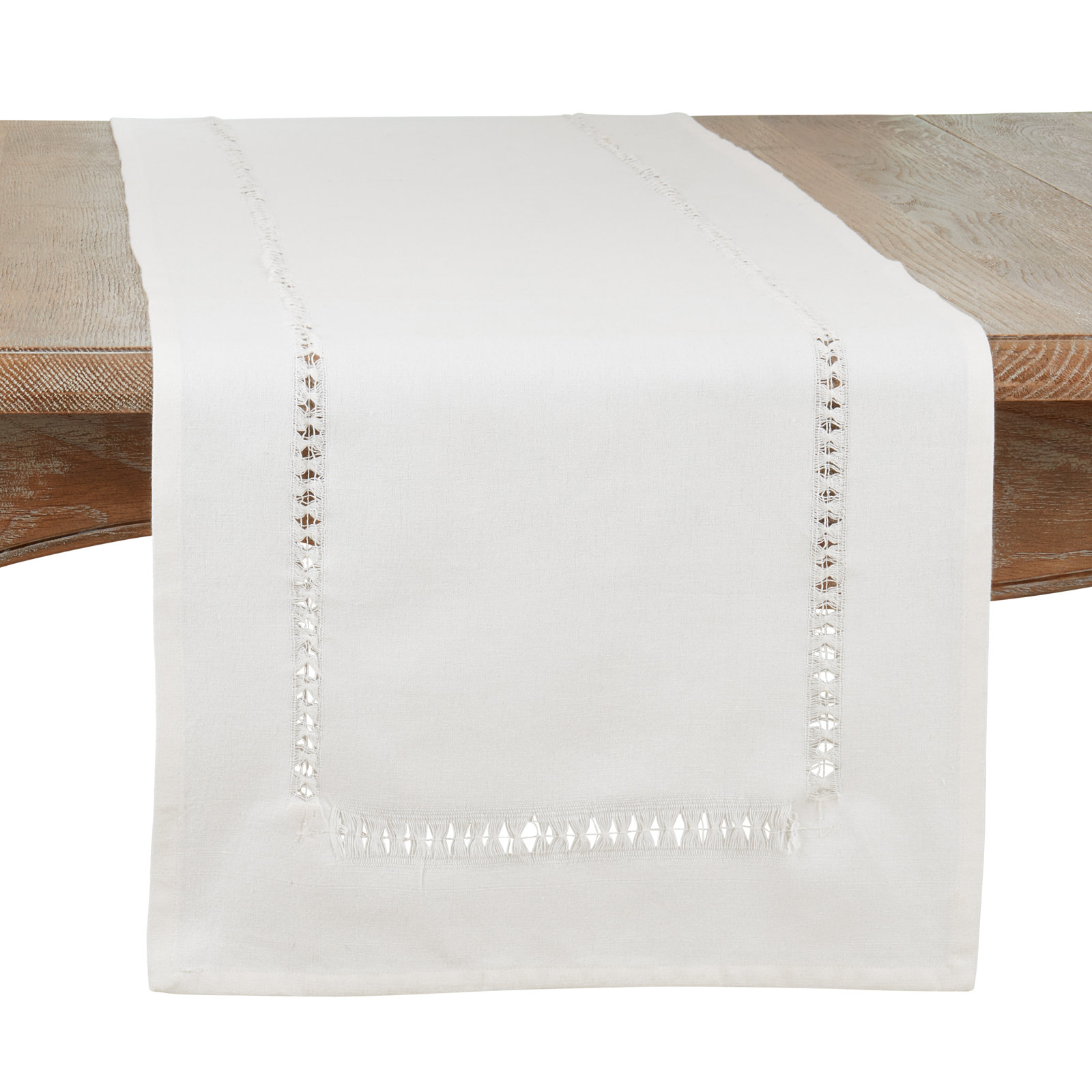 Garbo Table Runner, Ivory