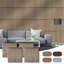 Mehreen 60 cm x 60 cm 3D Wall Panel (4-pack)-1931761559