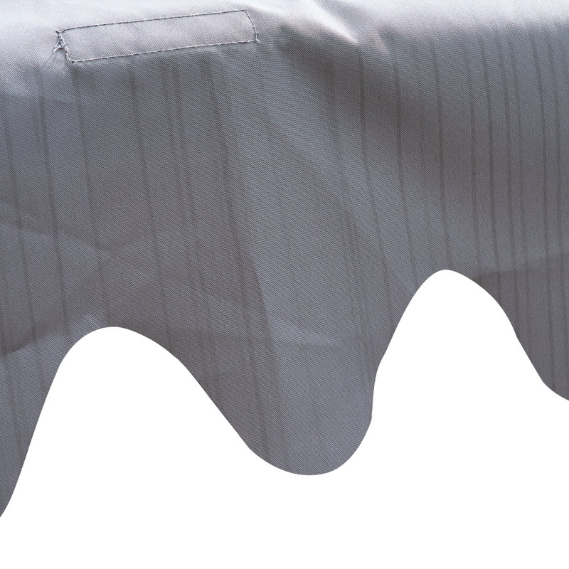 Enceinte d'extérieur pour animaux de compagnie 110 po avec housse imperméable amovible grise, deux portes d'entrée, protection en filet galvanisé, grande surface d'activité pour chaton