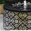 Gilda Outdoor Metal Fountain with Lights