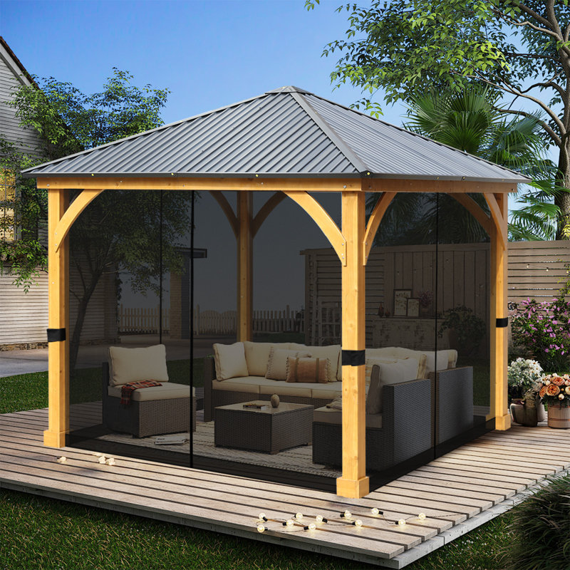Remplacement de l'écran de moustiquaire universel Gazebo, 10 pi x 10 pi