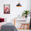 Toile flottante encadrée rouge et blanche par Gina Kelly-960577208-960577209