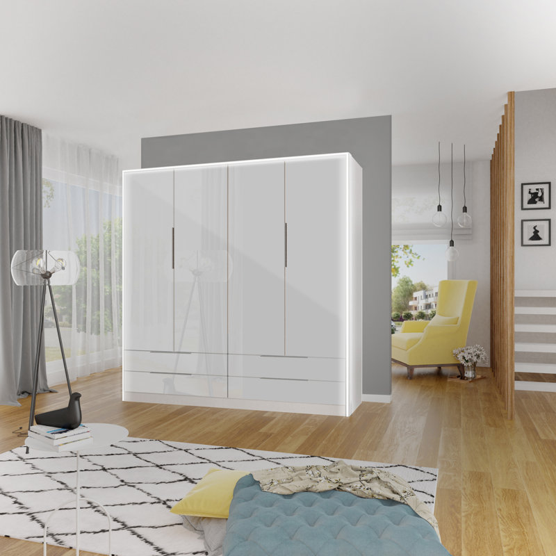Armoire Prattsburgh, Blanc