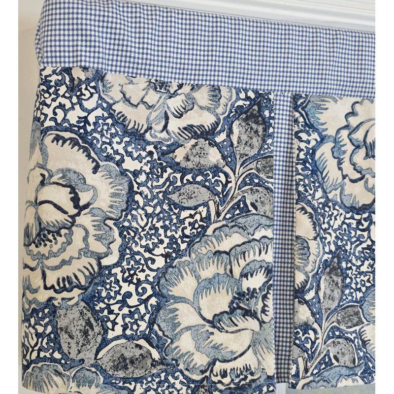 RLF Home Peony Ball Pleated Valance