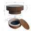 Table basse ronde avec rangement-722450981