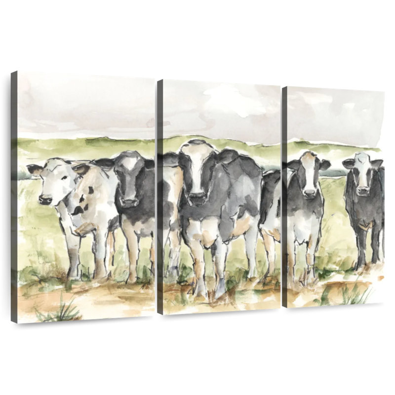 Brampt Field Days I, 36" H x 57" W