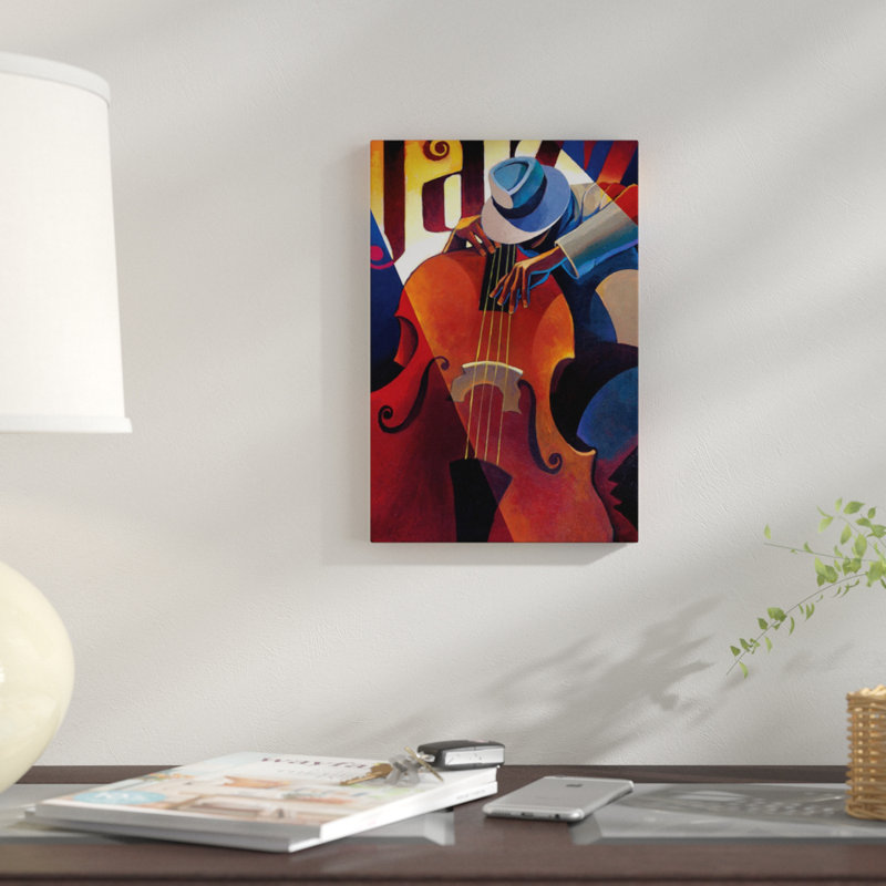 «Straight Ahead» par Keith Mallett - Giclée sur toile tendue avec châssis, H 60 po x l 40po x P 1,5 po, Pas de tapis