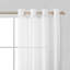 Paire de rideaux semi-transparents en polyester Makeira-256634797-223479171