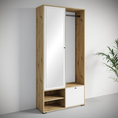Hall Tree 90cm Wide with Shoe Storage