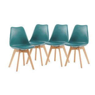 Esszimmerstühle (4 Fuß Stühle; Grün) zum Verlieben