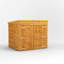 Powersheds 6 x 5ft Pent Timber Tongue & Groove Bike Shed