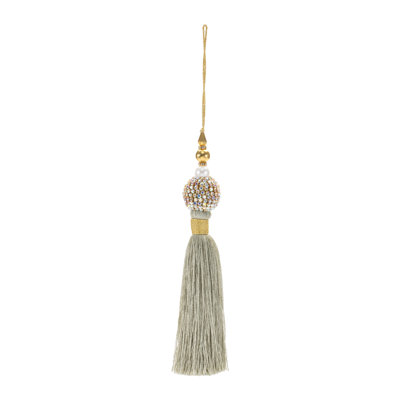 Jeweled Tassel Ornament (Set of 4)