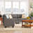 Althoff 3 - Piece Upholstered Sectional-698387909