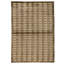 Hand Knotted Wool Area Rug in Beige And Camel