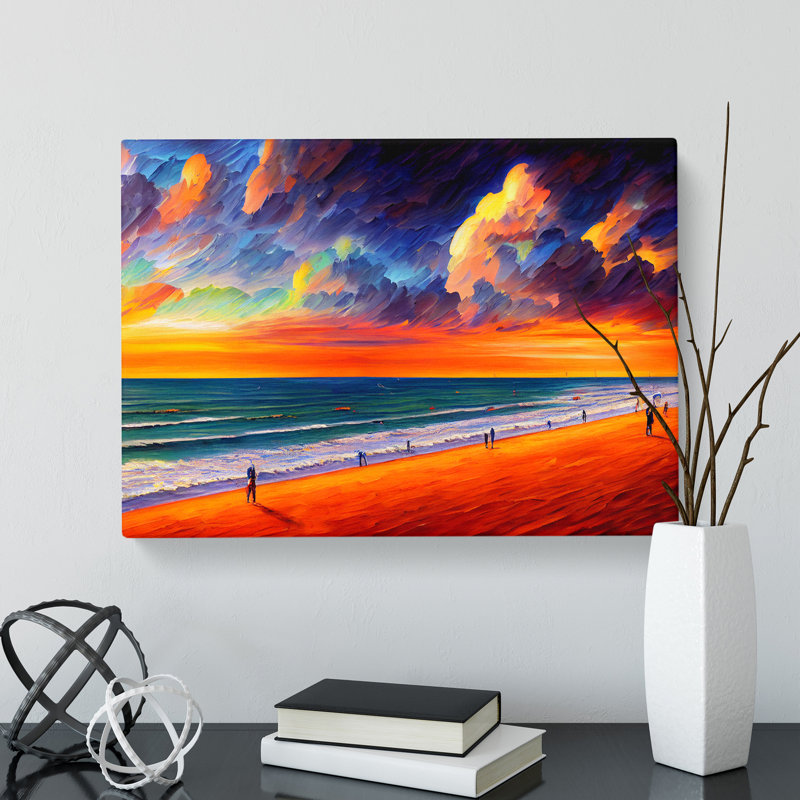 XXX-H1022-WF-1321X Beautiful Beach Vol.5 - Wrapped Canvas Print, 40cm H x 60cm W x 3cm D