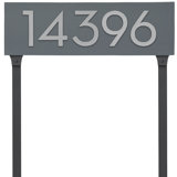 Floating 1-Line Lawn Address Sign