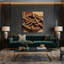 Southwestern Cowboy Lasso and Rope 71 Brown Canvas Wall Art-711611490