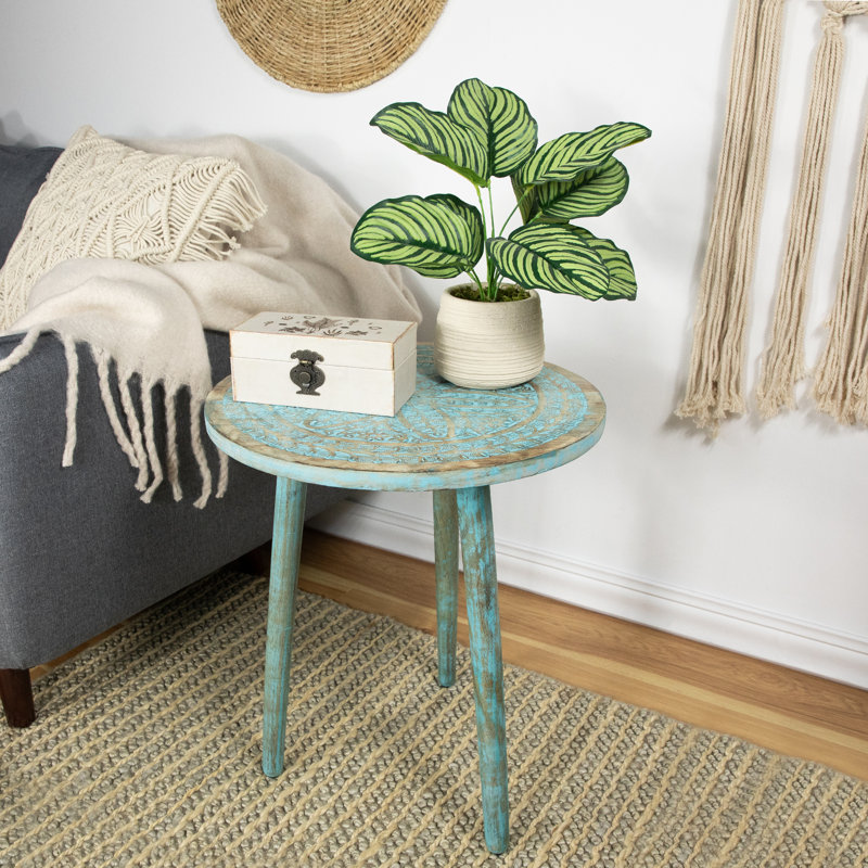 Solid Wood End Table