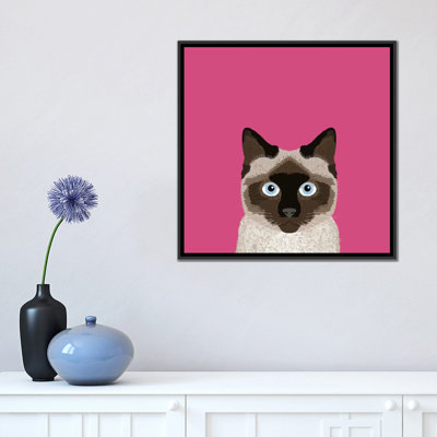 Siamois, impression sur toile tendue