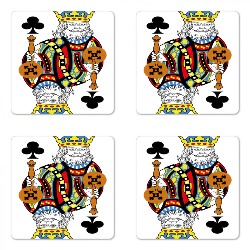 Square 4 Piece Coaster Set