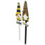 Piquet de jardin en bois Gnomes d'abeilles