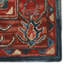 Tapis rouge / bleu en laine touffeté à la main Corla-1824013850
