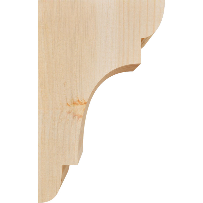 Sapin Douglas, corbeau lisse New Brighton, l 3 1/2 po x P 8 po x H 12 po, H 12 po x l 3,5 po x P 8 po, Lisse
