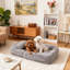 Lit ajustable convertible pour chien, canapé paresseux-422170018