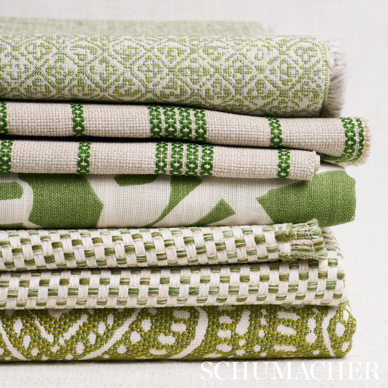 Sarong Weave Indoor/Outdoor Fabric, Leaf