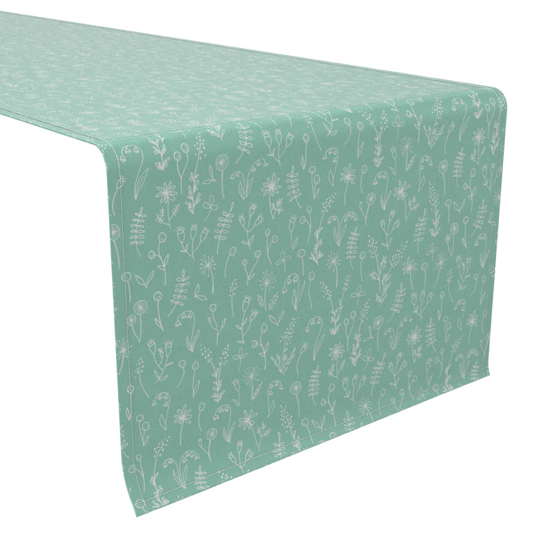 Taasi Rectangular Cotton Twill Table Runner
