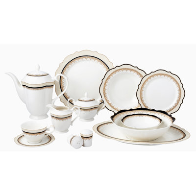 Piece Bone China Dinnerware Set - Service for 8