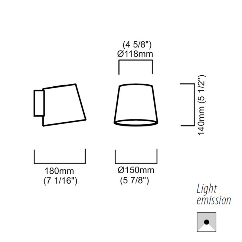 Amak 1-Light LED Flush Mount, Matte White