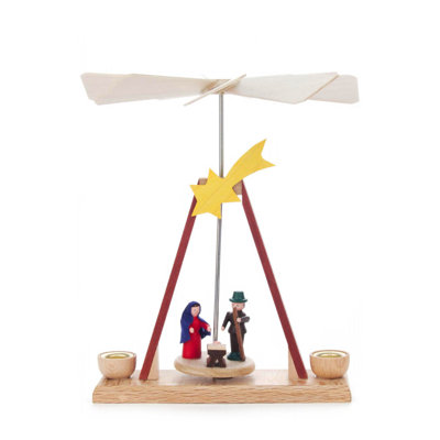 Home Imports Mini pyramide de crèche en bois Emporium