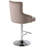 Bocana Swivel Upholstered Adjustable Height Counter Stool with Metal Frame-515751253-497997008