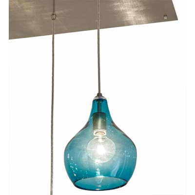 Mainis 4 - Light Brushed Champagne Kitchen Island Pendant