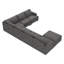 Canapé modulaire en velours côtelé Anureet Maureece-359598091