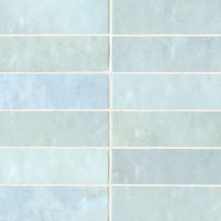 Cloe 2.5 in. x 8 in. Handmade-Look Ceramic Wall Glossy Subway Tile