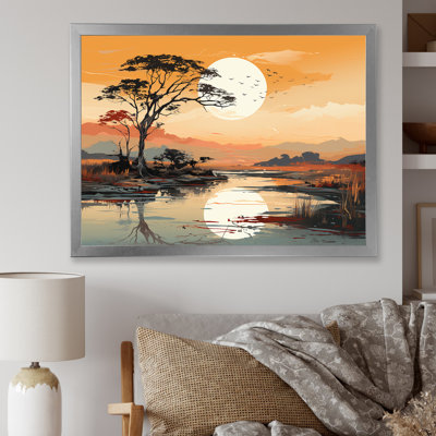 «Afrique Minimalisme», impression sur toile