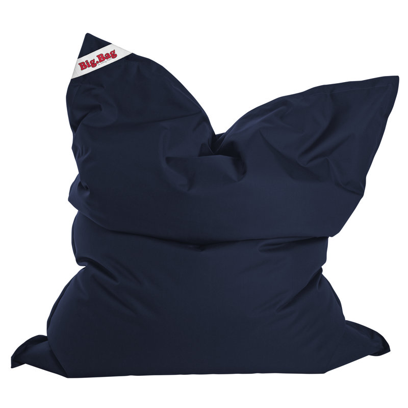  Extra Large BigBag Brava Bean Bag Lounger, Navy
