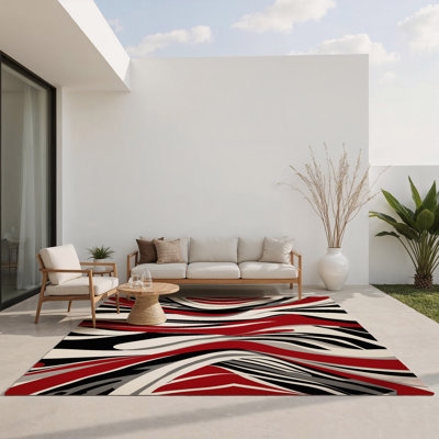 Aurora Rift Indoor And Outdoor Area Rug