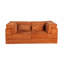 Compression Mahjong Sofa,Convertible Floor Sofa Bed,Diy Boneless Modular Sectional Sofa,No Assembly Required,Circle Fleece Fabric,Modern Oversized Loveseat-1526880652-1526880650