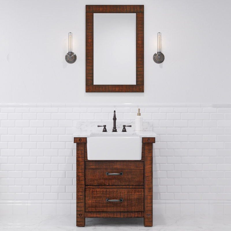 Keighley Single Bathroom Vanity with Top, No