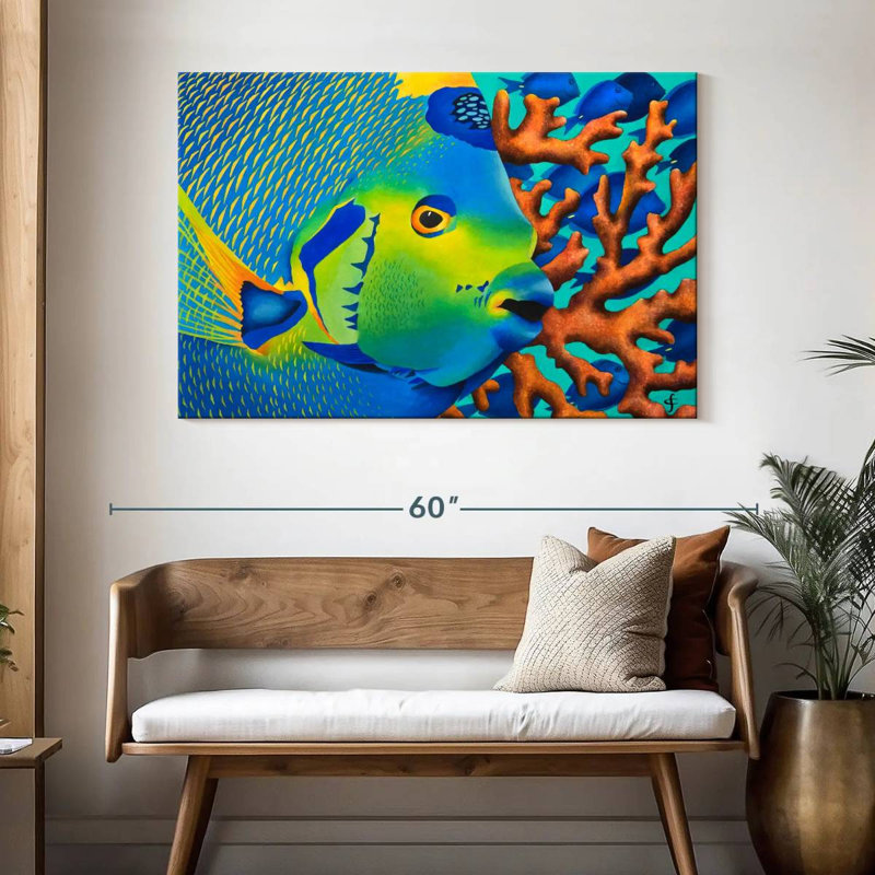 Brampt Angelfish, 32" H x 48" W