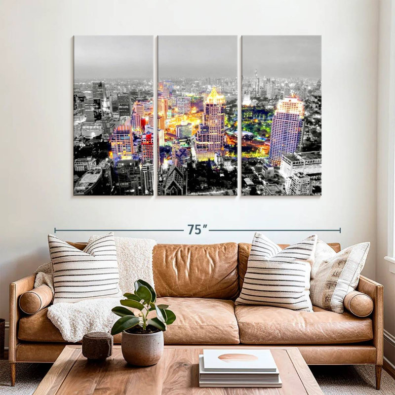 Siréci, Siréci, Siréci, lumières pop, H 42 po x l 65 po