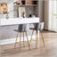 Ensemble de 2 tabourets de bar avec tabouret de comptoir en velours chromé-1567158036-1567158123
