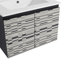 81 Base de meuble-lavabo simple mural 24 po 81